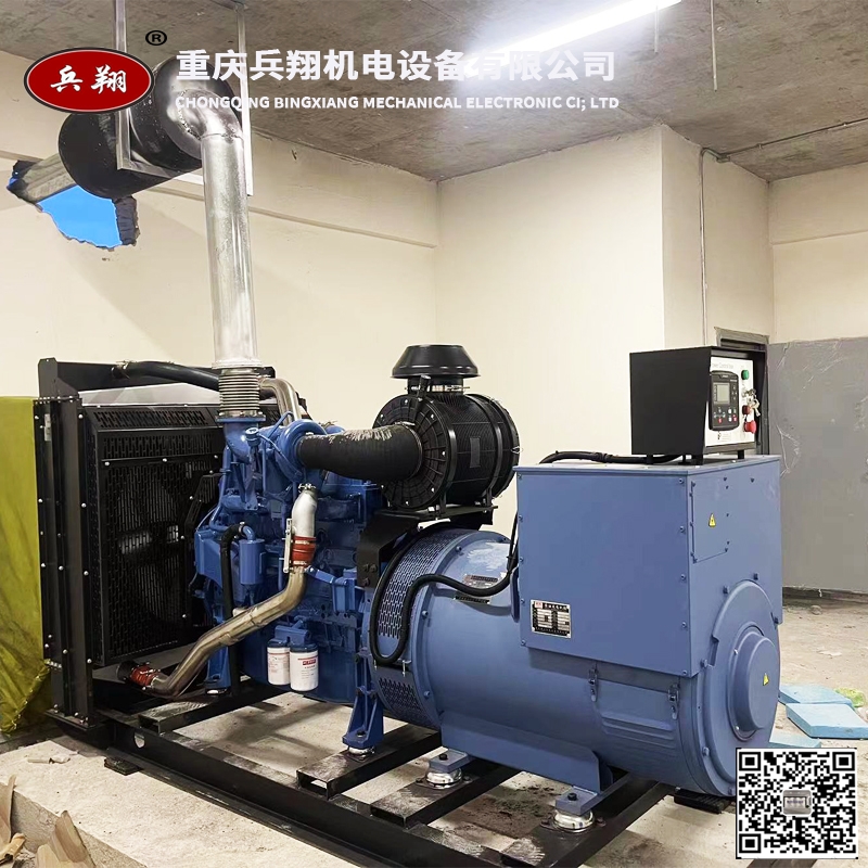 320/352KW玉柴發(fā)電機組送往長壽某制冷工程項目地安裝完成